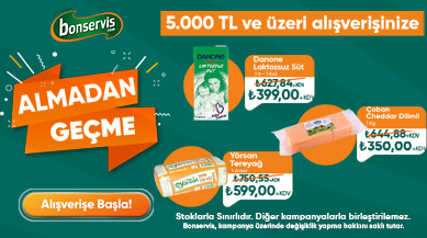  5000 TL ve üzeri alışverişinize Çoban Cheddar Dilimli 1 Kg 350,00 TL +KDV 