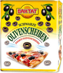 Baktat Dilimli Siyah Zeytin - Baktat