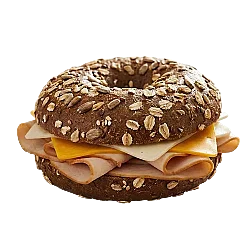 Bio Fresh Bagel Montana Ezine Peynirli Hindi Füme Sandviç - Bio Fresh