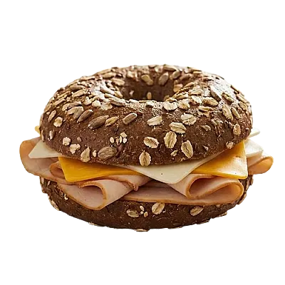 Bio Fresh Bagel Montana Ezine Peynirli Hindi Füme Sandviç - 1