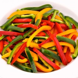 Bonservis Biber Mix Şerit Kesilmiş (3 Renk) - Bonservis