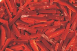 Bonservis Kırmızı Biber Şerit Kesim - Bonservis