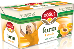 Doğuş Kayısılı Form Çayı Süzen Poşet - Doğuş