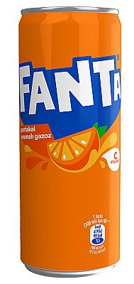 Fanta Kutu 330 Ml - 1