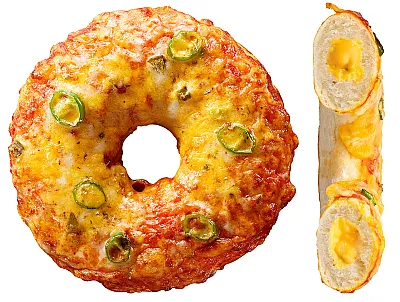 Bakerman Dolgulu Donut Pizza - 1