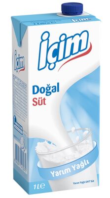 İçim Süt Yarım Yağlı - 1