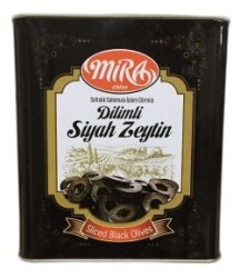 Mira Dilimli Siyah Zeytin - Baktat