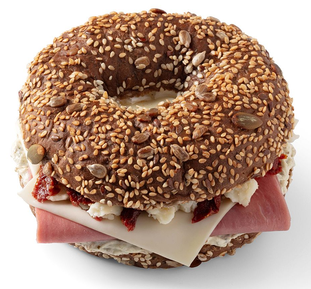 Mr No Jambon Pestolu Bagel - 1