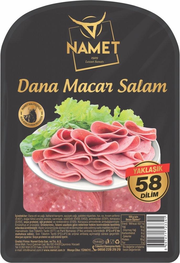 Namet Dana Dilimli Macar Salam