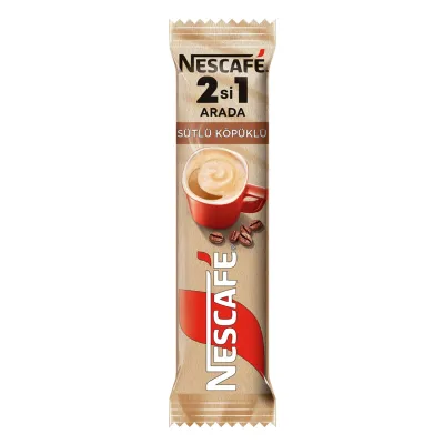 Nescafe 2si1 Arada Sütlü Köpüklü 10g - 1