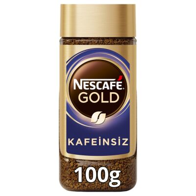 Nescafe Gold Kafeinsiz Kavanoz - 1