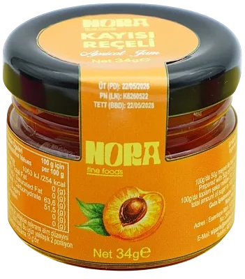 Nora Kayısı Reçeli Cam - 1