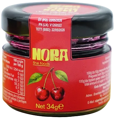 Nora Vişne Reçeli Cam - 1