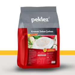 Peklez Kremalı Sebze Çorba - Peklez