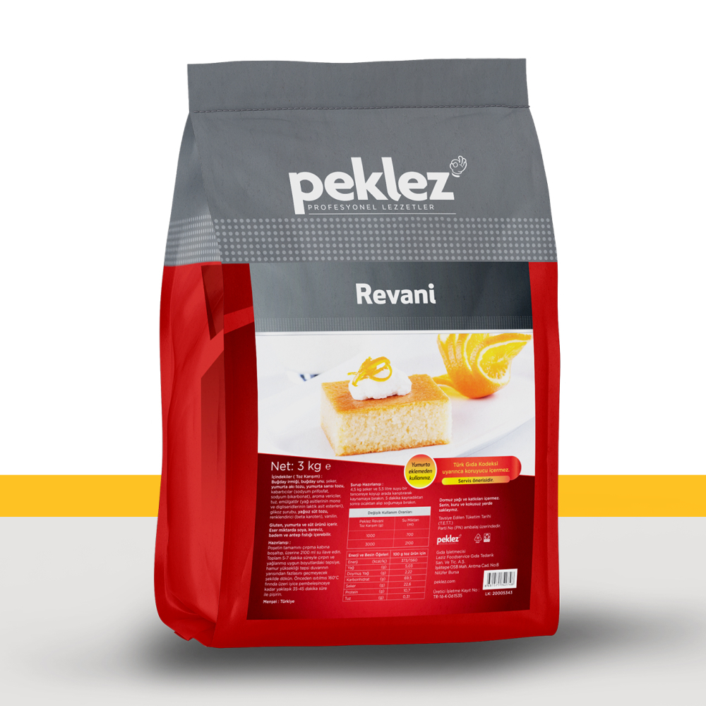 Peklez Revani (Yumurta Tozlu)