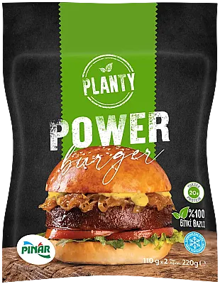 Pınar Planty Power Burger (110 Gram) - 1