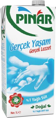 Pınar Süt Yarım Yağlı (%1) - 1