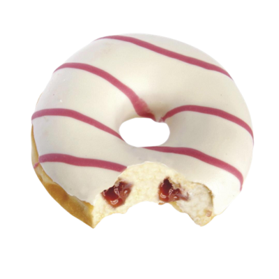 Poppies Frambuaz Dolgulu Donut - 1