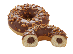 Rella Çikolatalı Fındık Kremalı Donut - Rella Cake