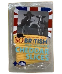 So British Dilimlenmiş Cheddar Peyniri - So British