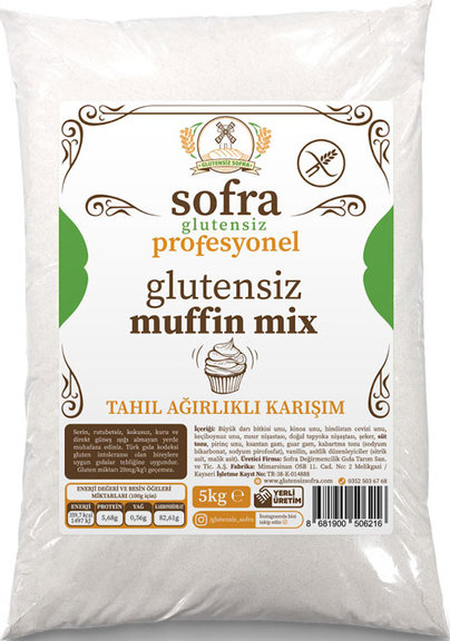 Sofra Glutensiz Profesyonel Muffin Miks 
