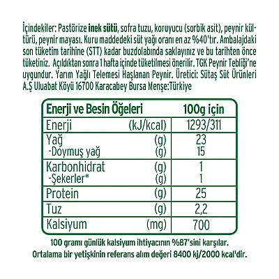 Sütaş Çeçil Peyniri - 2