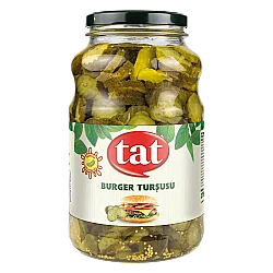 Tat Dilimli Burger Turşusu - Tat