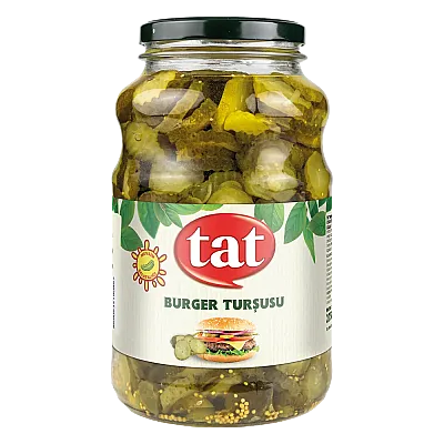 Tat Dilimli Burger Turşusu - 1