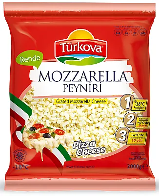 Türkova Tam Yağlı Mozzarella Peyniri (Küp) - 1