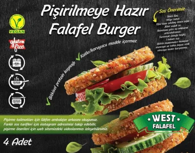 West Falafel Burger (Delikli) - 2