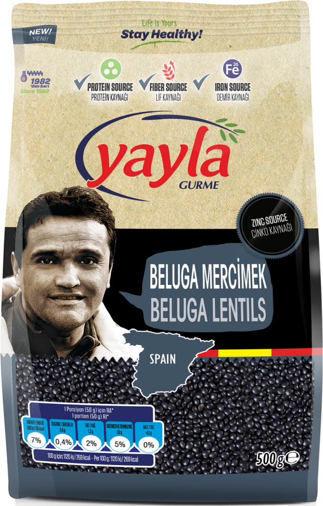 Yayla Gurme Beluga Mercimek