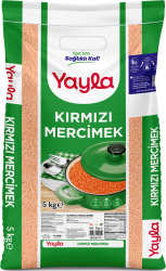Yayla Kırmızı Mercimek (İthal) Yaprak - Yayla Bakliyat
