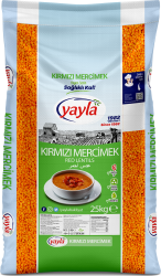 Yayla Kırmızı Mercimek (Yerli) Top - Yayla Bakliyat