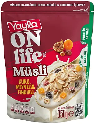 Yayla Kuru Meyveli Fındıklı Müsli - 1